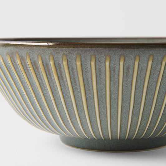 Bowl 21cm Green Sendan Glaze.
