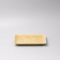 Plate Rectangular 21cm Biscuit Glaze