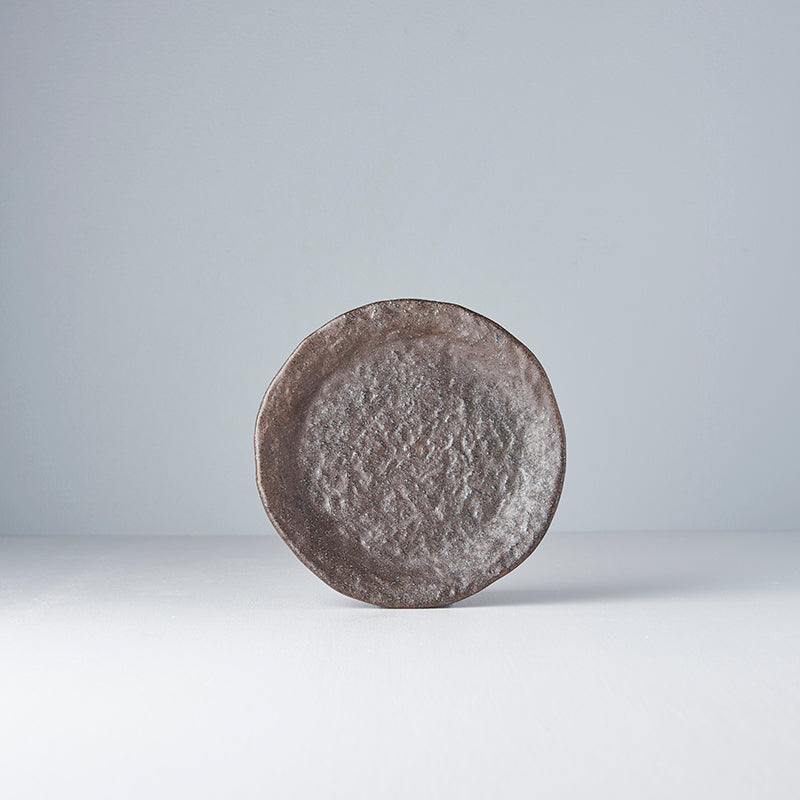 Tapas Plate 17cm Stone Slab Design