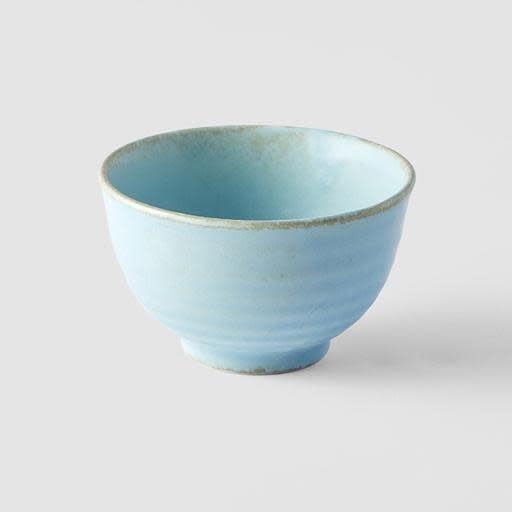 Tea Cup 8cm 120ml Soda Blue Glaze.