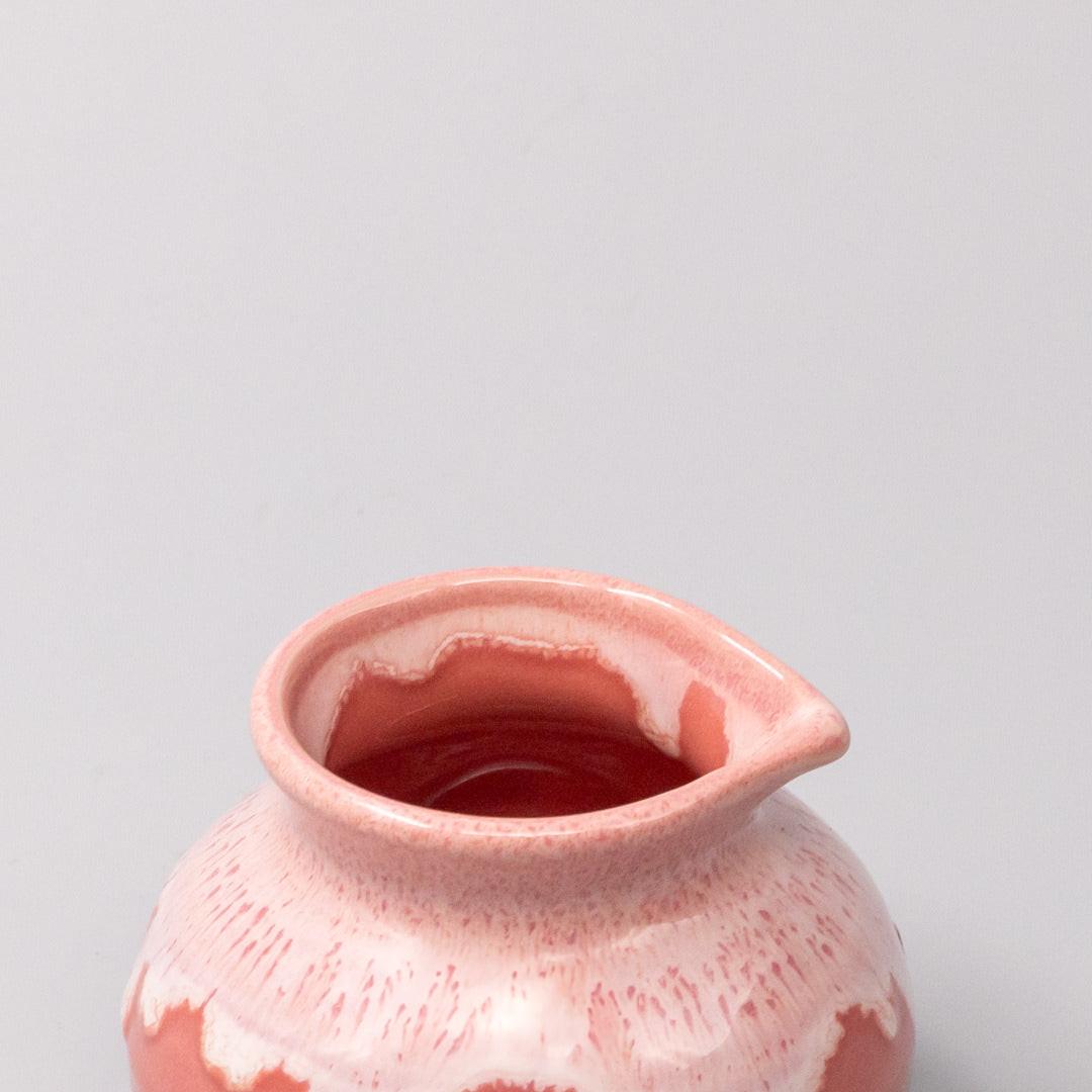 Pourer 120ml Coral Pink White Drip.