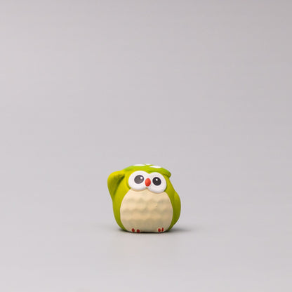 Okimono Lucky Matcha Owl
