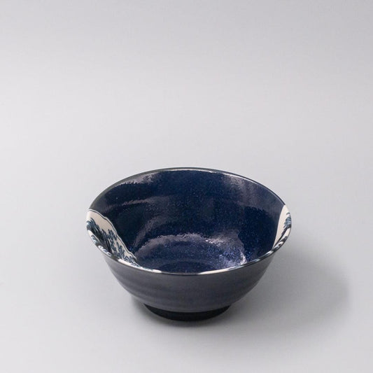Rice Bowl 15cm Hokusai Great Wave Design.