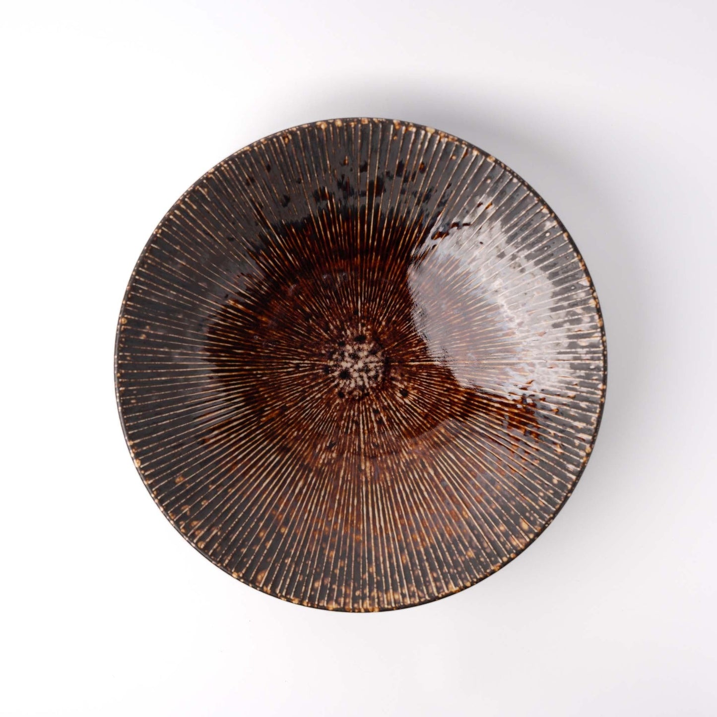 Serving Bowl 27cm Craft Rust Glaze.