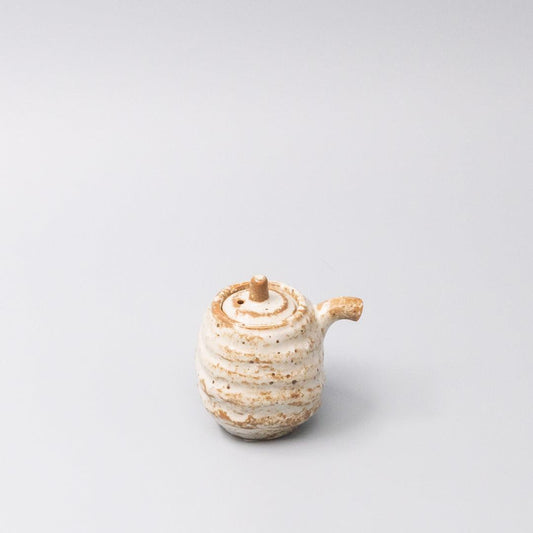 Soy Pot Rustic White Sand.