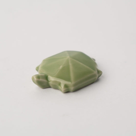 Chopstick Rest Tortoise Green.