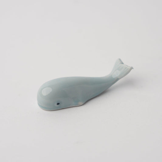 Chopstick Rest Ice Blue Whale.