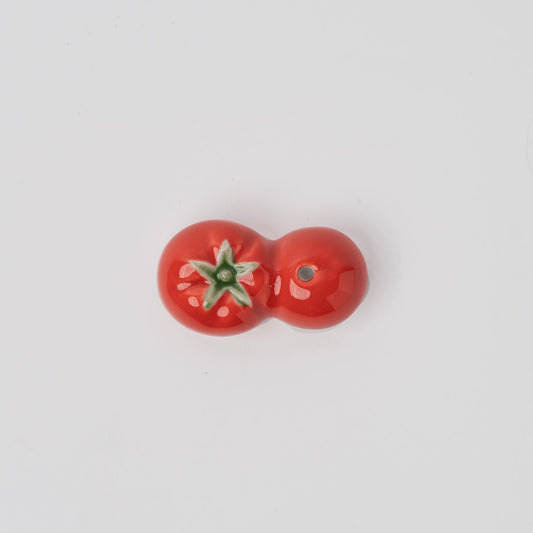 Incense Holder Red Tomato