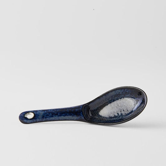 Spoon 15cm Kanso Indigo Blue Glaze.