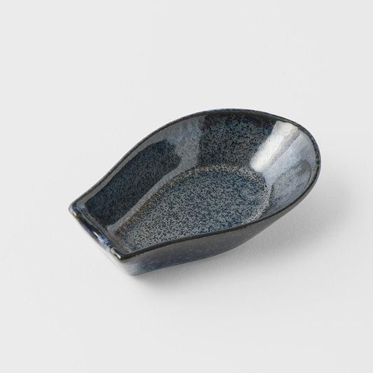 Spoon Rest Small Kanso Indigo Blue Glaze.