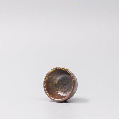 Sake Cup 30ml Brown blend Speckle Glaze.