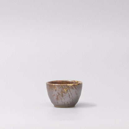Sake Cup 30ml Brown blend Speckle Glaze.