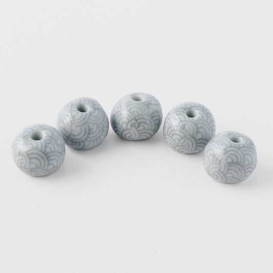 Incense Stand 2.3cm Grey Wave