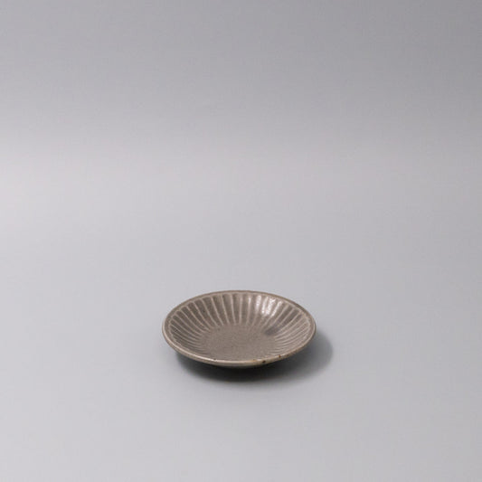 Sauce Dish 9.5cm Sunburst Dove Glaze.