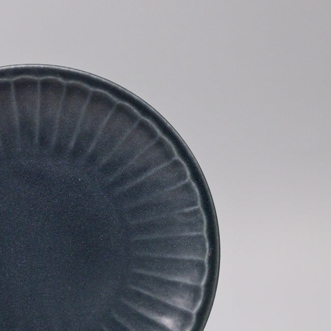 Plate 21.4cm Sunburst Navy Glaze Main Image