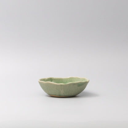 Bowl Oval 13.5cm Amane Emerald Glaze