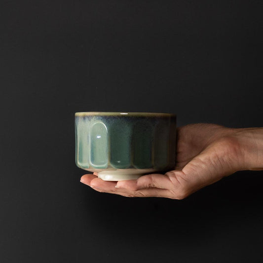 Matcha Tea Bowl 11cm Pale Green.