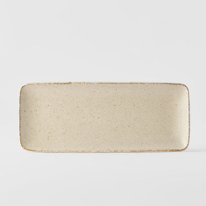 Sashimi Plate 29cm Sand Fade Glaze