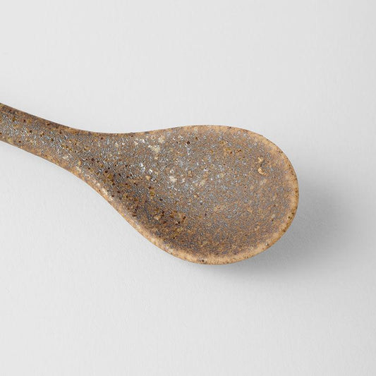 Spoon Small Bisque Indigo Asanoha.