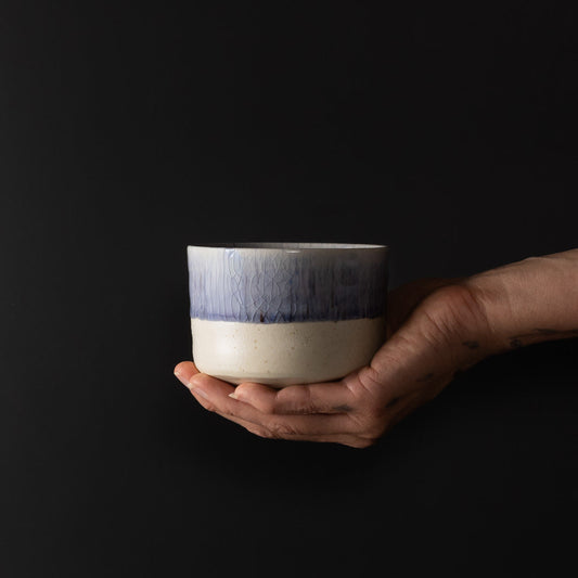 Matcha Tea Bowl 10cm Winter Drift.