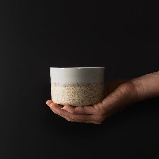 Matcha Tea Bowl 10cm Aozora Fleck.