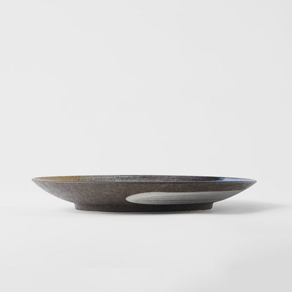 Dinner Plate 28.5cm Gold Brushstroke Glaze