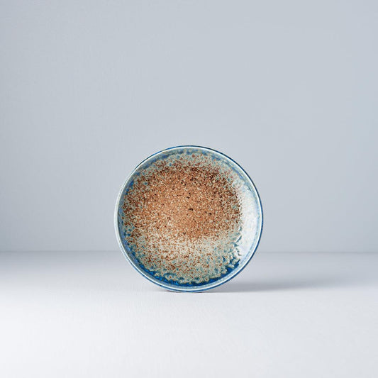 Tapas Plate 17cm Earth & Sky Glaze.