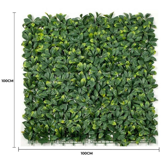 Laurel Hedge Panels UV Resistant 1m X 1m.