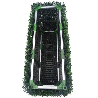 Portable Artificial Boxwood Hedge UV Resistant 75cm High 100cm Long.