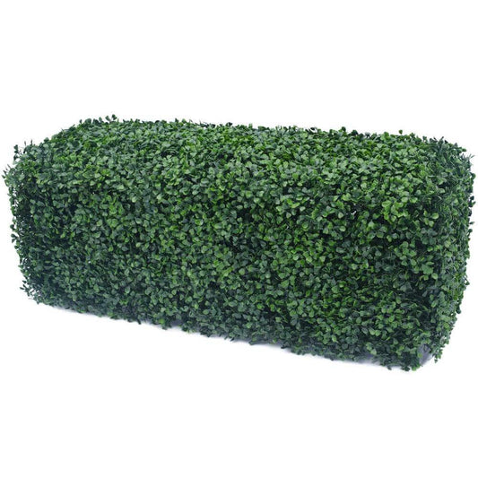 Portable Boxwood Hedge UV Resistant 25cm High 100cm Long.