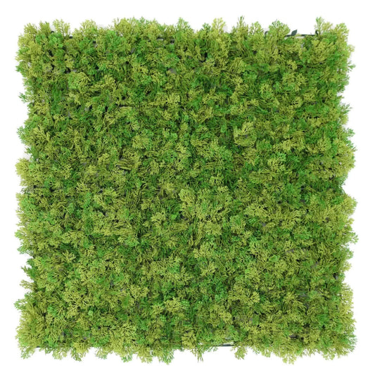 Nearly Natural Two-tone Moss Panel UV Resistant 100cm x 100cm (Back Order Only).