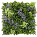Vivid Purple and Green Moss Panel UV Resistant 100cm x 100cm (Back Order Only).