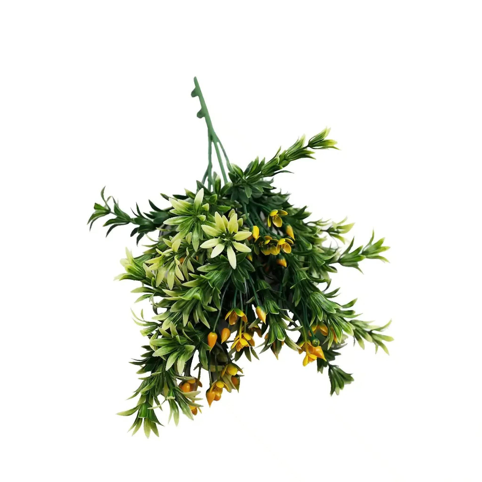 Artificial Dwarf Japanese Golden Yew UV Resistant 27cm.