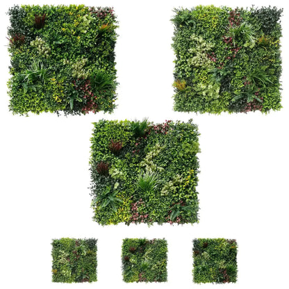 [Draft] Luxury Triptych Vertical Garden / Living Wall Set 3 of Pieces 1m x 1m (3 SQM Set) UV Resistant.