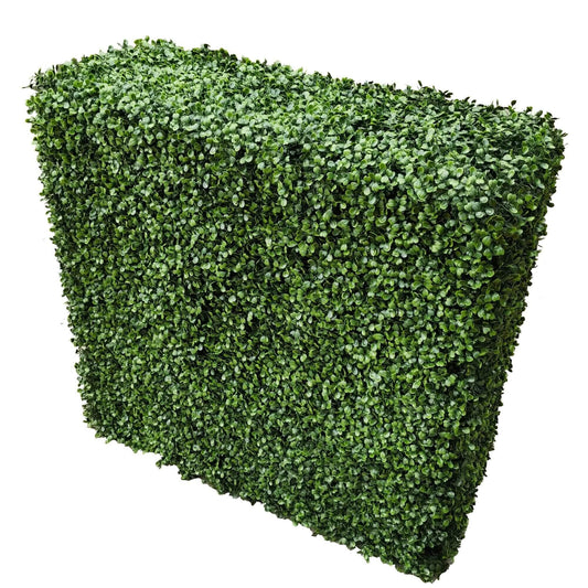 Portable Boxwood Hedge UV Resistant 100cm Long x 100cm High.