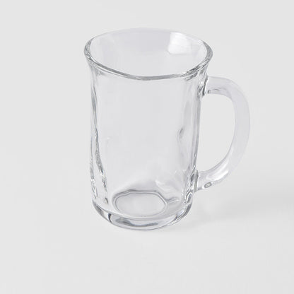 Glass Mug 300ml Free Form