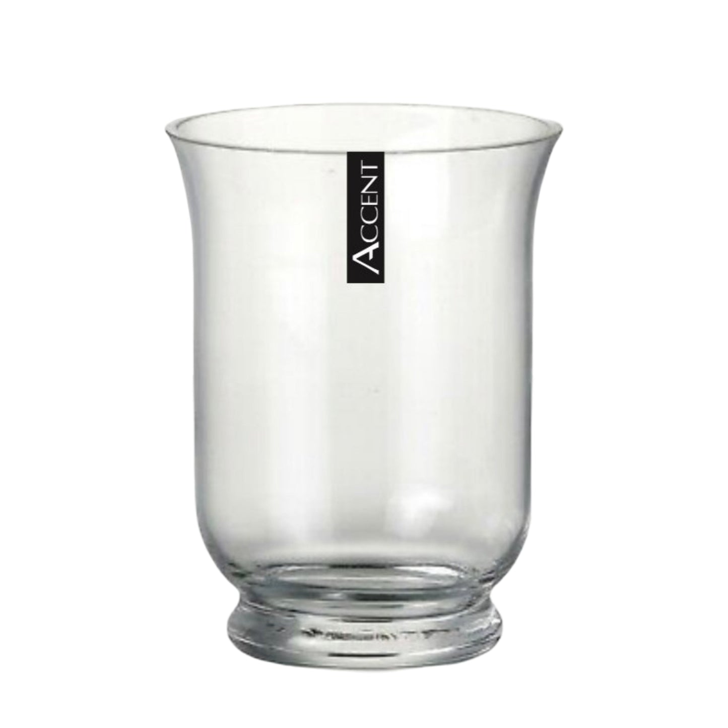 bulk 9 Hurricane Glass Vase 15x25cm.