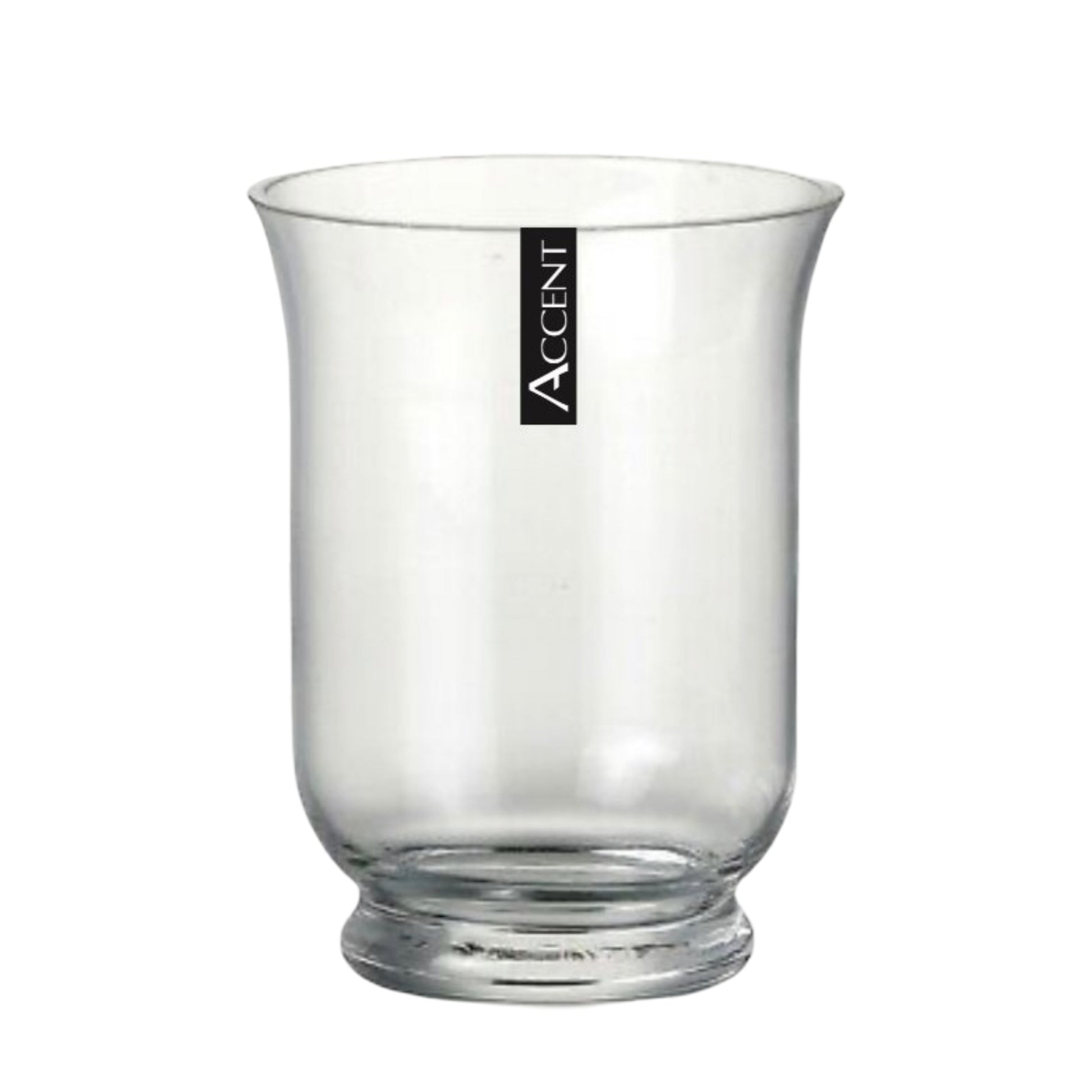 bulk 9 Hurricane Glass Vase 15x25cm.