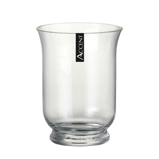 bulk 9 Hurricane Glass Vase 15x25cm.