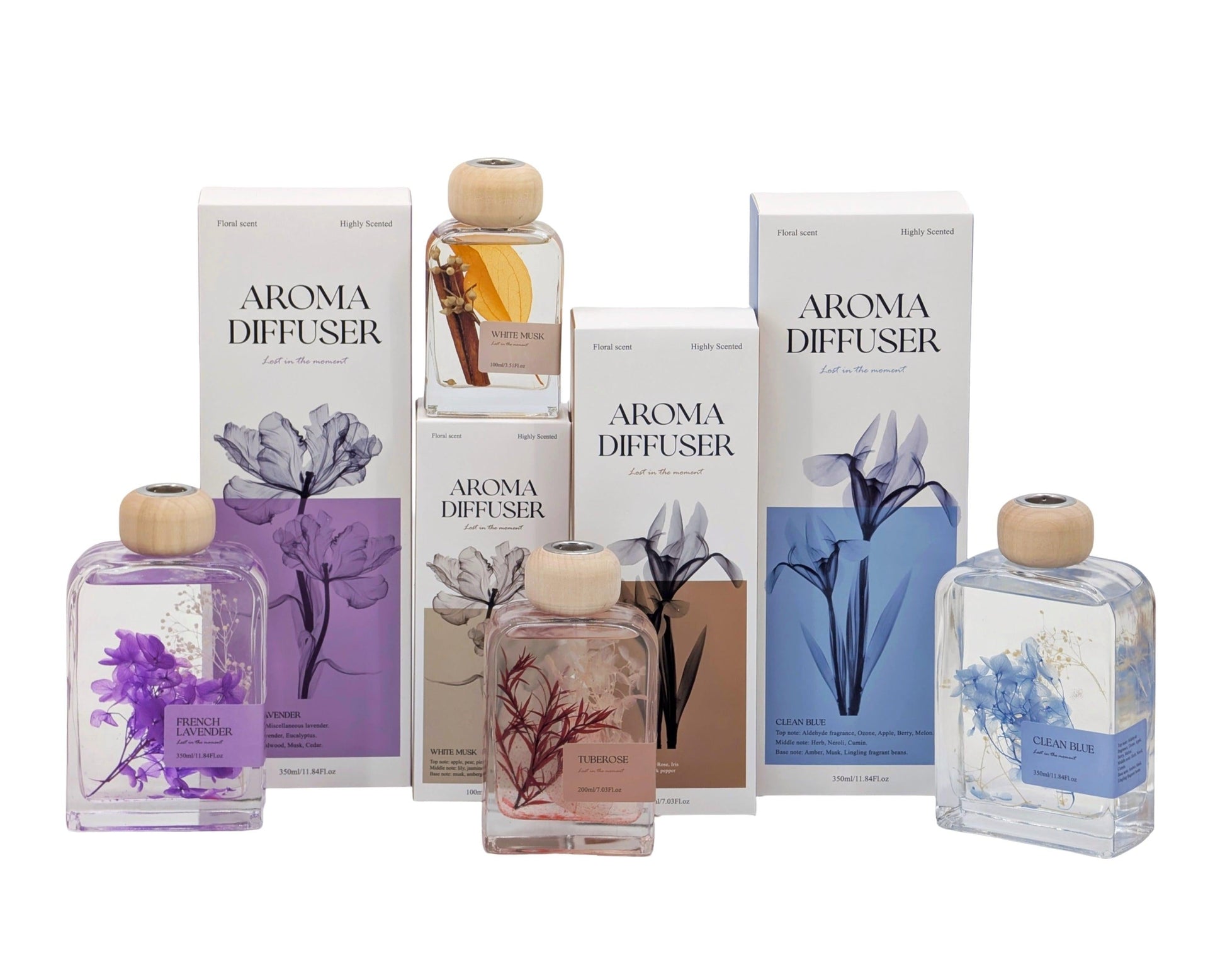 bulk 12 Everfloral Fragrance Diffuser 200ml 4 Asst.
