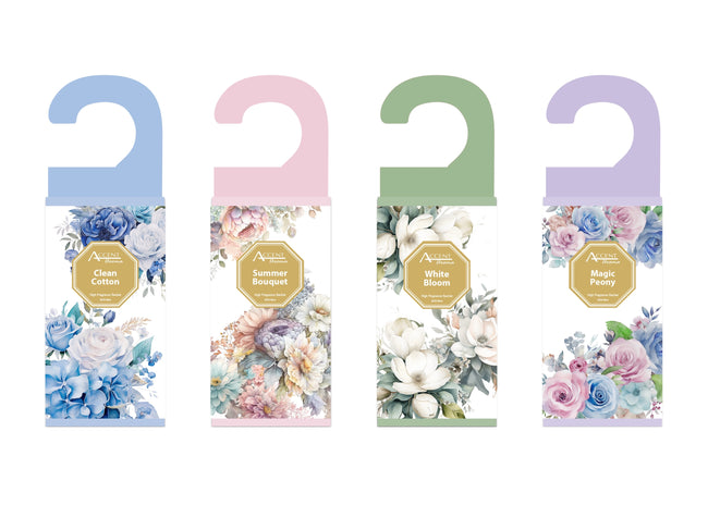 bulk 96 Aromatic Bouquet Scented Hanging Sachet Asst Hover Image