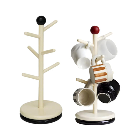 Set 2 Rotating Cup Mug Holder 2 Assort 31cm.