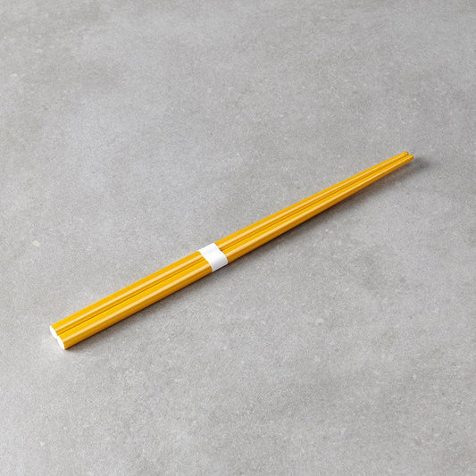 Chopsticks Lacquered Gold & White.