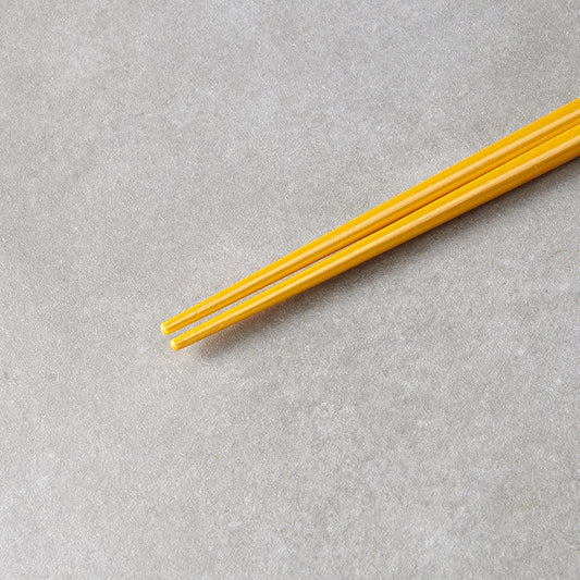 Chopsticks Lacquered Gold & White.