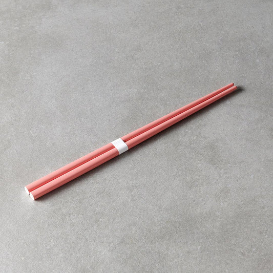 Chopsticks Lacquered Pink & White.
