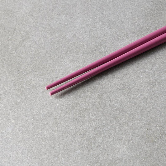 Chopsticks Lacquered Plum & White.