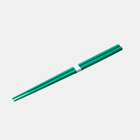 Chopsticks Lacquered Green & White.