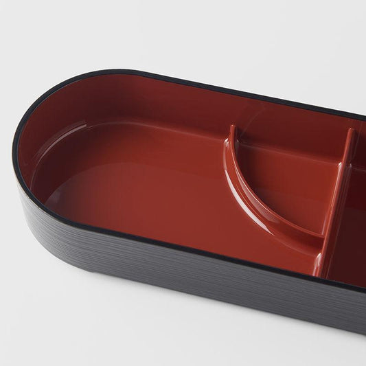 Bento Section Oval 3 Section.
