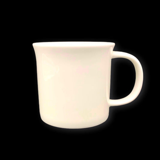 bulk 24 White Bone China Windsor Mug 365ml 9x8cm.