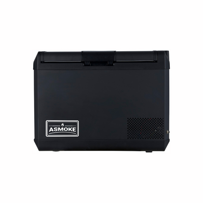 ASMOKE Premium Mini Fridge | 37L Compact Refrigerator with Roll-Bond Evaporator & Internal Light.